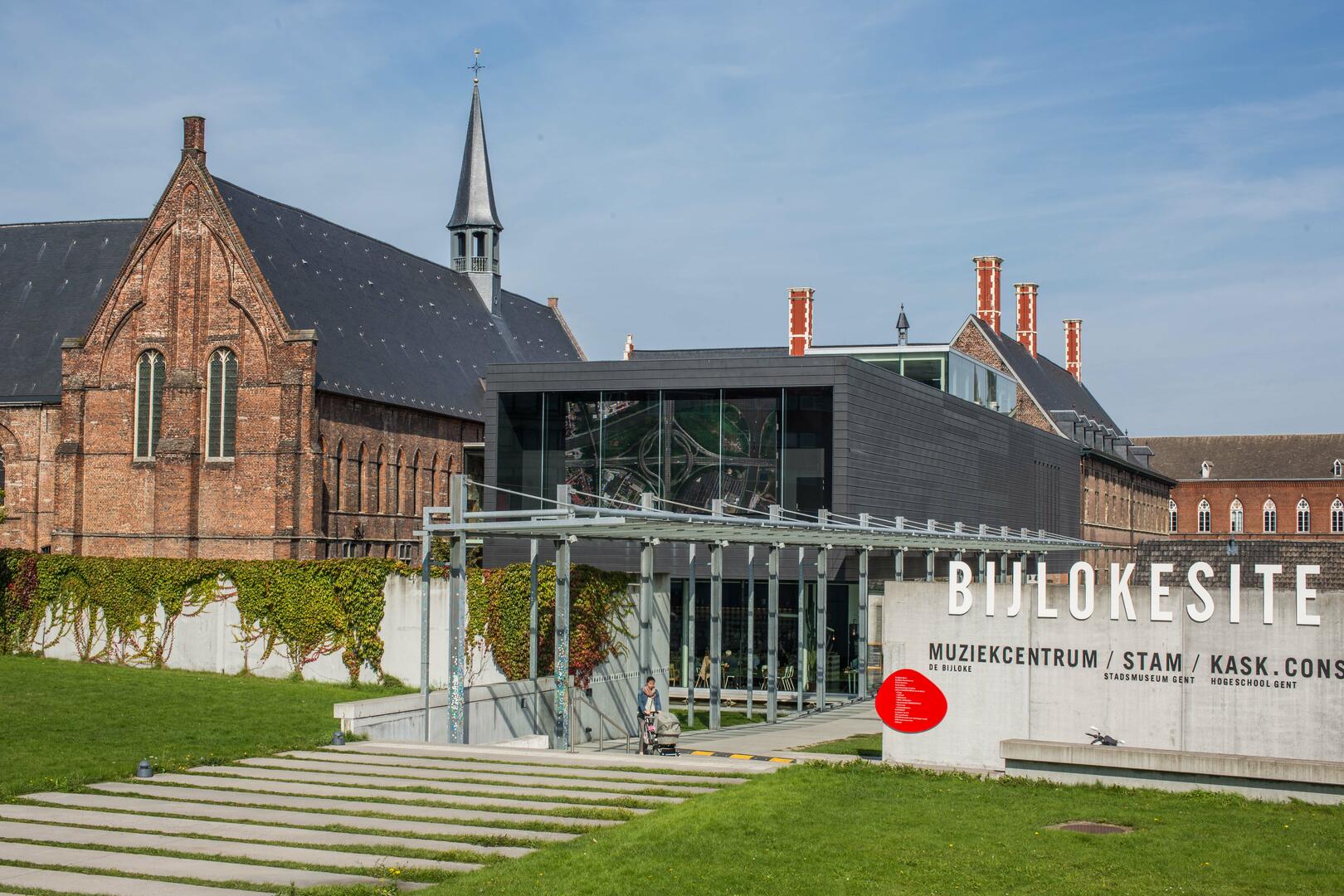 ingang van de Bijlokesite