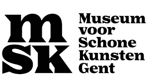 zwart-wit logo van het Museum voor Schone Kunsten Gent