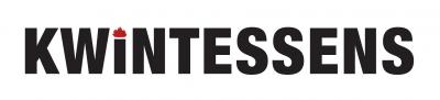 zwart-wit-rood logo van Kwintessens