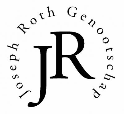 zwart-wit logo van het Joseph Roth Genootschap