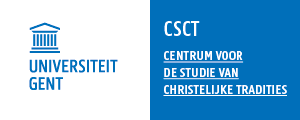 blauw-wit logo Centrum voor de Studie van Christelijke Tradities