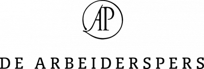 zwart-wit logo De Arbeiderspers